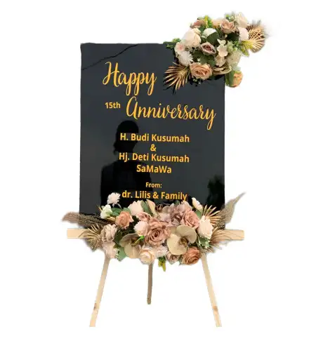 Papan Bunga Akrilik Gunawan